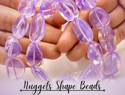 NUGGETS SHAPED BEADS